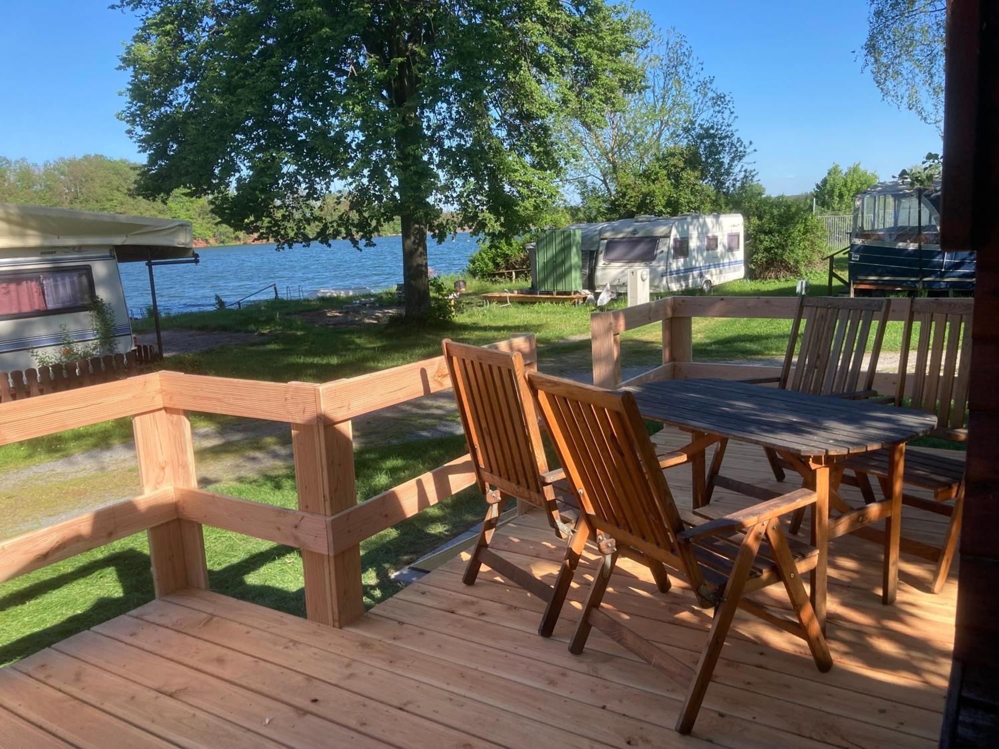 Campingfass Mit Panoramaterrasse Langenbernsdorf Exterior photo