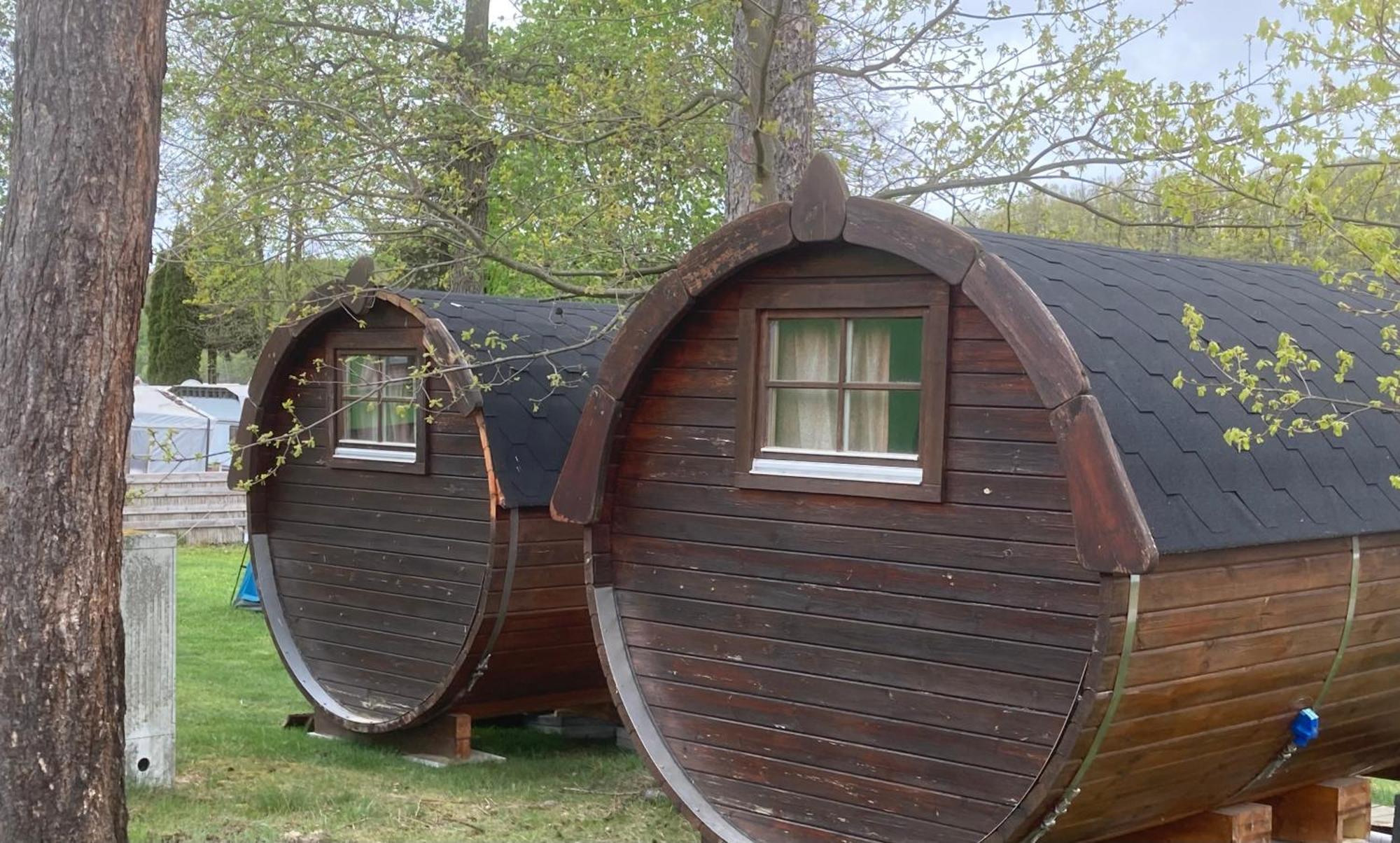 Campingfass Mit Panoramaterrasse Langenbernsdorf Exterior photo